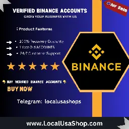Buy Verified Binance Accounts | 100% Best KYC Verified