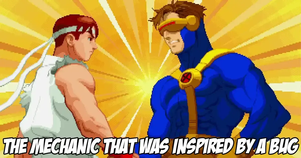 This mechanic in Marvel vs. Capcom was originally inspired by a bug discovered during the development of X-Men vs. Street Fighter