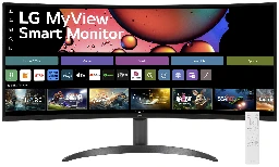 LG Launches New MyView Smart Monitor With Curved Ultrawide Screen