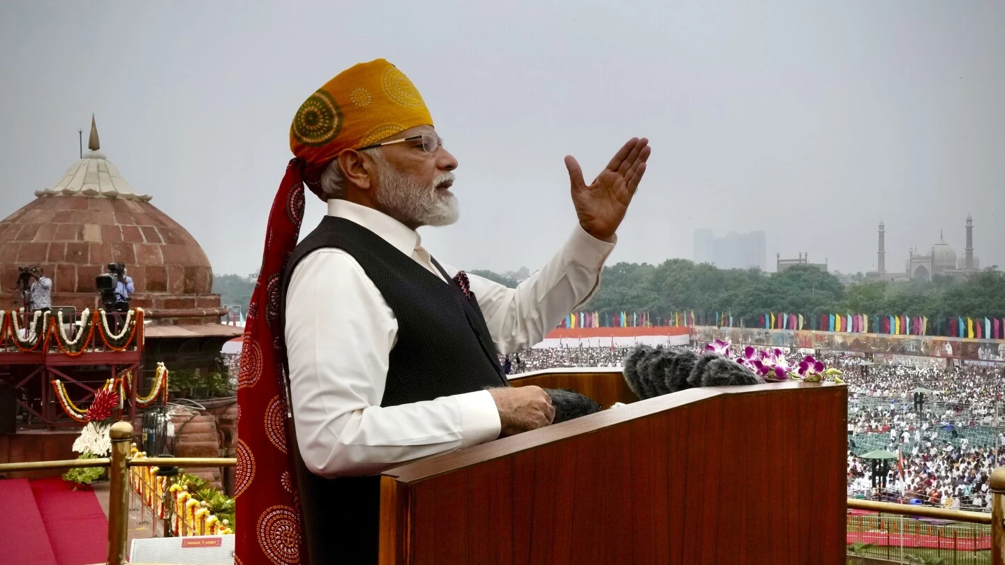 Modi says India's economy will be among the top three in the world within five years