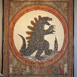 Godzilla in Medieval Art