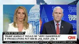 Pence Stuns CNN Anchor With Nonchalance About ‘Dangerous’ MAGA Voters