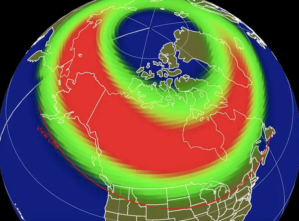 Northern lights in Metro Vancouver: Geomagnetic storm could cause active display