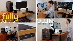 Fully Jarvis standing desk and Ollin monitor arm review: Is this the ultimate home office setup?