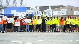 US Port Workers Agree To End Strike After Accepting 62% Wage Increase