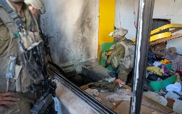 Inside a Gaza bedroom, soldiers searching for tunnels find how low Hamas can go