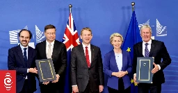 New Zealand signs free trade deal with European Union after years of negotiations