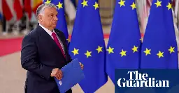 European leaders try to stop Orbán derailing Ukraine’s EU accession bid