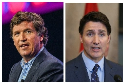 Tucker Carlson funded by Russia's RT, Justin Trudeau says