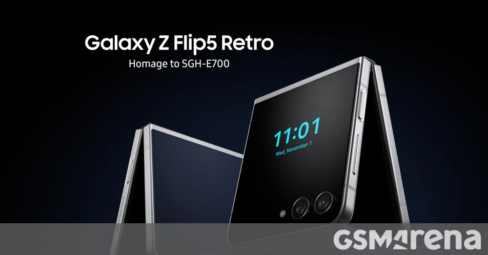 Samsung Galaxy Z Flip5 Retro announced