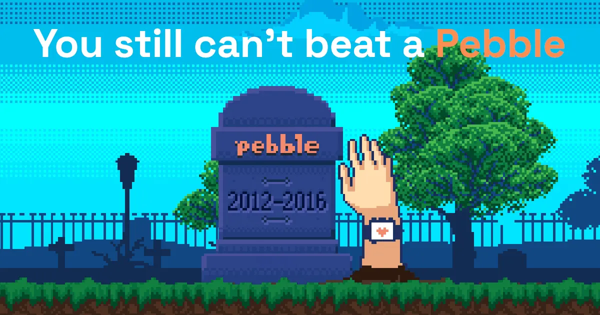 We're bringing Pebble back!