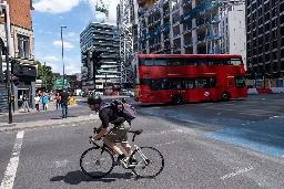 'Astonishing': Cyclists now outnumber motorists in City of London