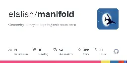 GitHub - elalish/manifold: Geometry library for topological robustness