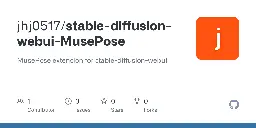 GitHub - jhj0517/stable-diffusion-webui-MusePose: MusePose extension for stable-diffusion-webui