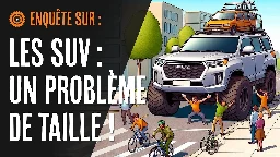 [Vidéo] Les SUV : Pourquoi existent-ils et pourquoi ça pose problème ?