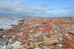 Liverpool's Crosby Beach Is a Mile of World War II Blitz Rubble