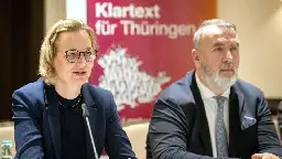 Gotha – "Nicht das, was ich gedacht habe": Zwei Kreistagsmitglieder wollen vom BSW zur Werteunion - feddit.org