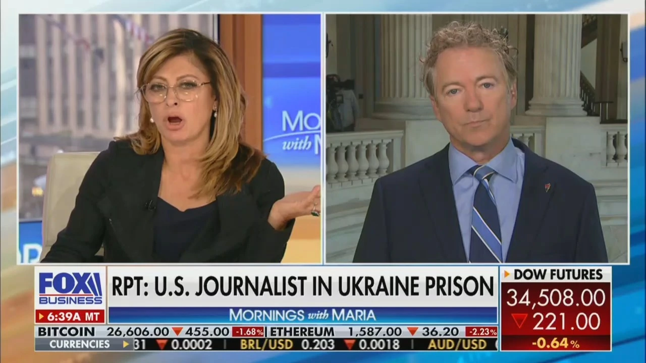 Rand Paul Calls Ukraine a ‘Corrupt Regime’ as Zelensky Visits Capitol Hill