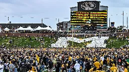 Mizzou fined $100K for field rush under new policy