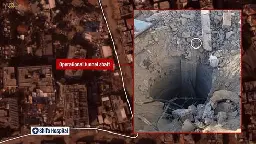 Fortified terror tunnel exposed underneath Gaza's Al Shifa hospital complex