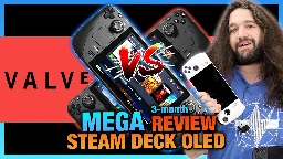 [Gamers Nexus] Valve Goes Hard: Steam Deck OLED Review and Benchmarks vs. ASUS ROG Ally Z1 Extreme, Deck LCD