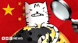 Teacher Li: The hunt for the cartoon cat vexing China's censors