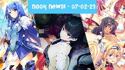 Nook News – 7/02/23 | JAST and MangaGamer Announcements! More VN News! - NookGaming