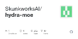GitHub - SkunkworksAI/hydra-moe