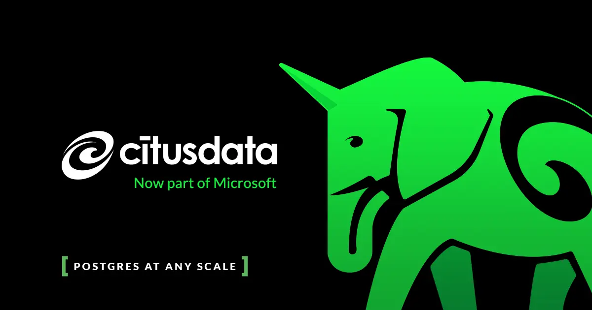 Citus Data | Distributed Postgres. At any scale.