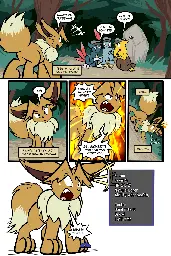 Panic!! Mysterious Dungeons! : PMD, page 4 - [Art by Virmir]