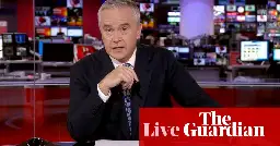Huw Edwards’ wife says BBC presenter in hospital for mental health care after allegations in the Sun – live