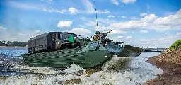 Amphibious Tractors With Tank Engines: The Secret Weapons Of Ukraine’s River-Crossing Offensive