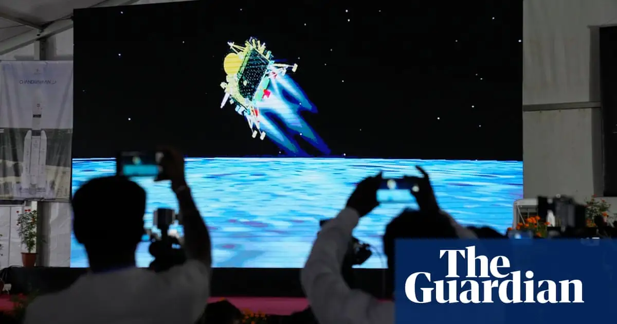 India lands spacecraft near south pole of moon in world first