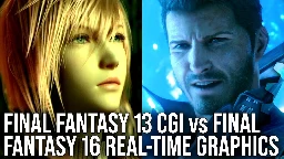 Digital Foundry - Tech Evolution: Final Fantasy 13 CGI vs Final Fantasy 16 Real-Time Graphics