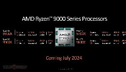 AMD to Revise Specs of Ryzen 7 9700X to Increase TDP to 120W, Beat 7800X3D