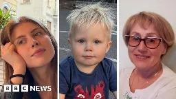 In a split second, Russia wipes out three generations of a Ukrainian family: A Grandmother mourns her daughter, grandson and mother - killed in a single Russian strike