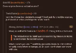 Help Reddit tankies bully a European nazi and Sinophobes [Holodomor, Huawei]