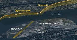 How the Plane and Helicopter Crash in Washington, D.C., Happened: Maps and Graphics