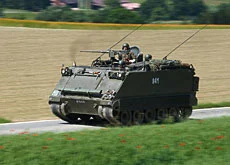 Swiss military vehicles unable to steer or brake