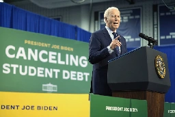 Biden's student loan relief is back on hold after day of legal whiplash