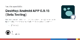Release Desktop/Android APP 0.9.15 (Beta Testing) · logseq/logseq