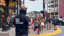 For a second weekend, white supremacists gather in downtown Nashville