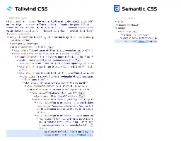 Tailwind vs Semantic CSS