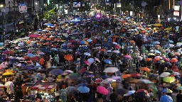 Protesters in the Thai capital calls on senators to approve vote winners' choice for prime minister