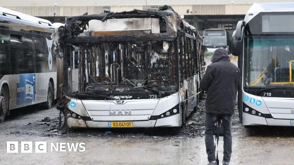 Three buses explode near Tel Aviv in 'suspected terror attack'