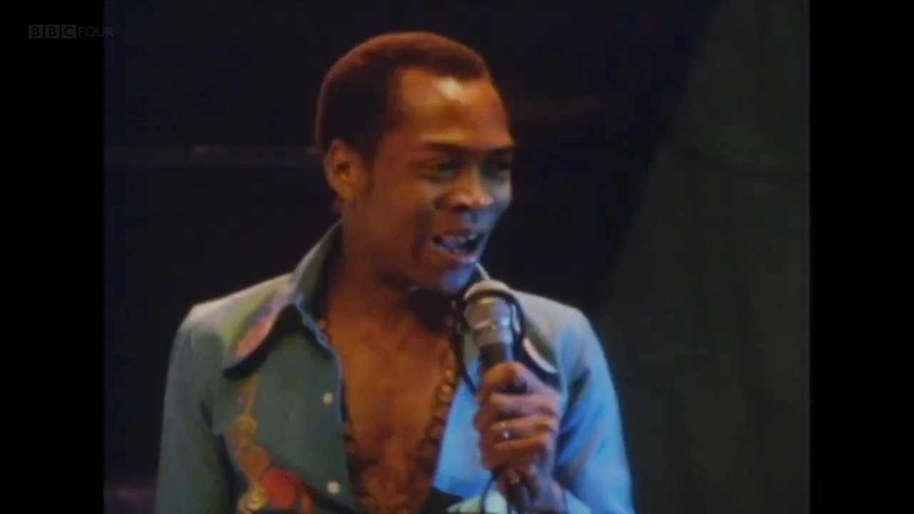 Fela Kuti at Glastonbury 1984 BBC