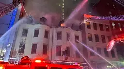 Four-alarm fire reported at Jacob Wirth building
