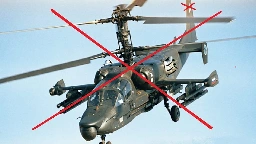 Ukrainian defenders down Russian helicopter Ka-52 in Zaporizhia region