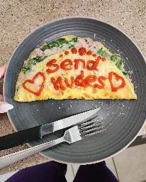 [MEME] I made an omelette for brunch today 😆 (OC)