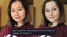 Asian MIT grad asks AI to make her photo more ‘professional,’ gets turned into white woman